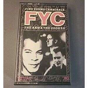 Vintage Fine Young Cannibals The Raw & The Cooked Cassette Tape 1990 IRS